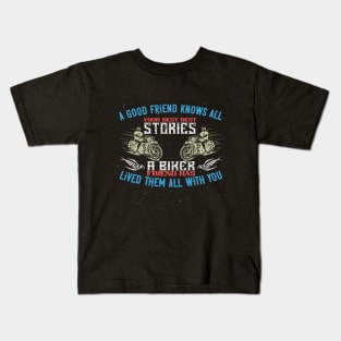 Biker Friend Kids T-Shirt